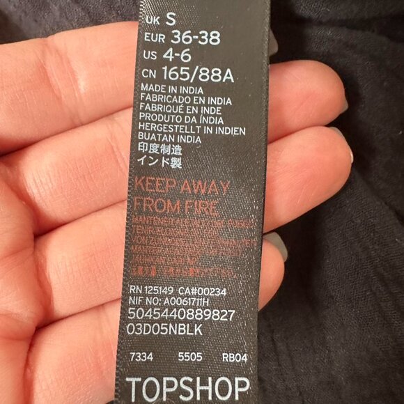 Topshop Crochet Boho Tunic - Victoria’s Secret Coachella Vibes - Size S - Picture 7 of 7